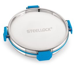 STEELLOCK PRO Stainless Steel Container/Dabba with Steel Lid Airtight for Food Storage, Easy to Carry, Leak Proof and Stackable (SLP-150/750 ml).-28