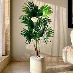 Mason Home Artificial Funa Philodendron Plant - 4 Feet-14