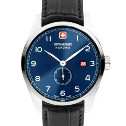 SWISS MILITARY HANOWA Lynx Men Stainless Steel Textured Straps Analogue Watch SMWGB0000701-43