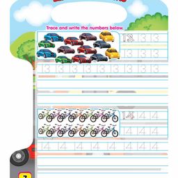 dreamland publications Write Wipe And Write Again Numbers - English image 3