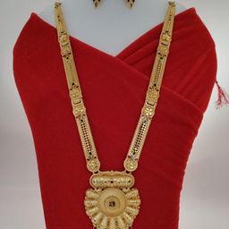 niva fashion Gold-Plated Brass Jewellery Set-picture-3