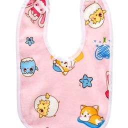 Fantasy India Baby Soft Feeding Bibs Apron Cute Multi Prints with Tich Button Waterproof Set (Assorted) image 4