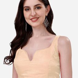 HERE&NOW Padded Readymade Saree Blouse-image-12