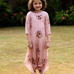 Pasha Girls Printed Culotte Jumpsuit-35