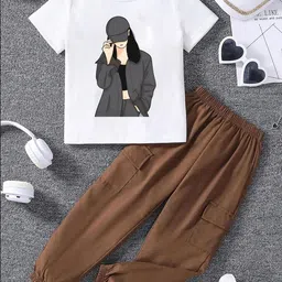 Naazglory Unisex Kids Printed T-shirt-picture-13