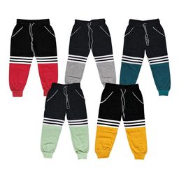 BAESD Kids Pack Of 5 Cotton Track Pants-picture-25