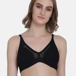 Da Intimo Black Non Wired Non Padded Minimizer Bra-81