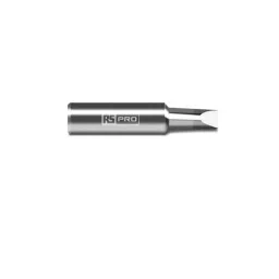 RS PRO 4.6 mm Straight Chisel Soldering Iron Tip for use with Soldering Irons, 2024556-74