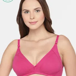 Inner Sense Fuchsia Non Wired Non Padded Beginners Bra-15