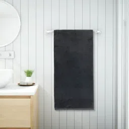 Spaces Swift Dry Grey 450 GSM Cotton Bath Towel-image-14