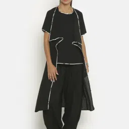 Office & You Black Regular Fit Jacket-image-75