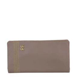 Baggit Beige Textured Bi-Fold Wallet for Women-image-48