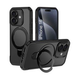 Luxury Kase Solid Printed iPhone 16 Back Case-30