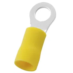 RS PRO Insulated Ring Terminal 5.3 mm Stud Size 4 mm² to 6 mm² Wire Size Yellow, 1788668-image-96