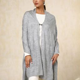 Soch Grey Acrylic Zari Shawl-picture-27