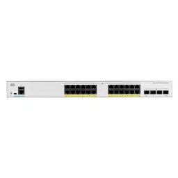 Cisco Catalyst 1000-24P-4G-L Network Switch, 24 Gigabit Ethernet PoE+ Ports, Enhanced Limited-46