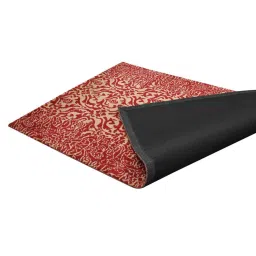 Presto Red & Beige Polyester Carpet image 4