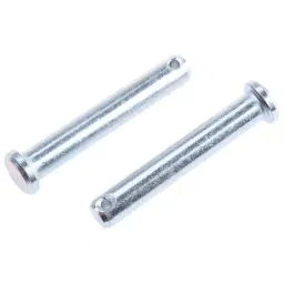 RS PRO 1 1/2in Bright Zinc Plated Steel Clevis Pin, 1/4in Diameter Model No 838978 Bag of 10 Pcs-picture-27