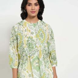 Akkriti by Pantaloons Moss Printed Tunic-picture-14