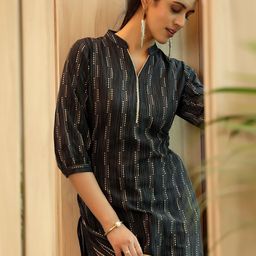 Libas Women Ethnic Motifs Sequinned Kurta-image-97
