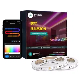 BytBots 10 m Magic RGBIC Smart LED Wi-Fi Strip Lights with App & Voice Controlled, RGB Dimmable-3