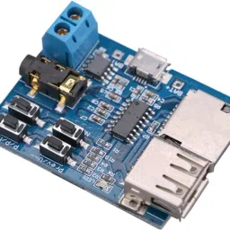 Non-Destructive MP3 Decoding Board with Self-Powered TF Card U Disk Decoded Player Module image 3
