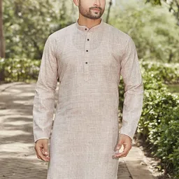 Authentics Men Striped Thread Work Kurta-picture-52