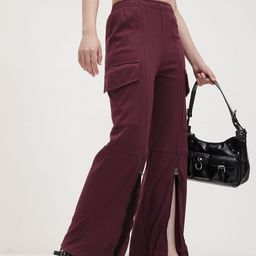 The Roadster Lifestyle Co. Women Solid Relaxed Fit Trousers-image-83