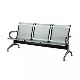 A ONE HOSPICARE Mild Steel Chrome Plated Waiting Chair with 3 Seats, AOH - 182 (B)-image-41