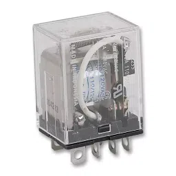 OMRON INDUSTRIAL AUTOMATION Relay, Dpdt, 120Vac, 28Vdc, 10A, LY2 DC12-15