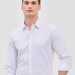 Snitch Men Classic Slim Fit Floral Opaque Casual Shirt-picture-20