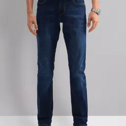 AD By Arvind Men Slim Fit Low Distress Light Fade Casual Jeans-image-35