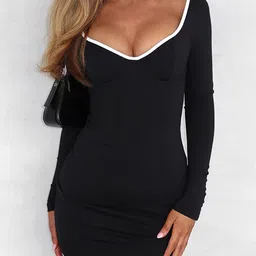 StyleCast x Revolte Bodycon Mini Dress-image-58