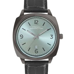 French Connection Men Dial & Leather Straps Analogue Watch FCN084BL-99