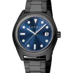ESPRIT Men Embellished Dial & Stainless Steel Straps Analogue Watch ES1G431M0065-10