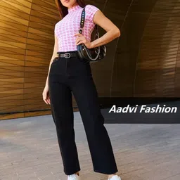 Aadvi Fashion Women High-Rise Low Distress Stretchable Jeans-picture-16