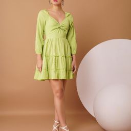 Chemistry Crepe Fit & Flare Dress-image-89
