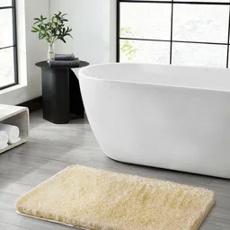 OBSESSIONS White 2400 GSM Non-Slip Bath Rugs-image-22