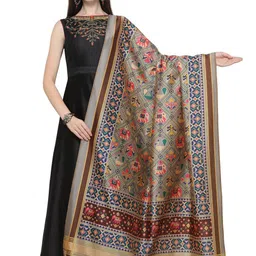 Kaizen TEXO FAB Ethnic Motifs Printed Dupatta image 1
