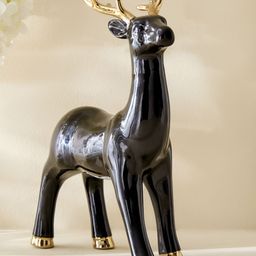 Home Centre Black Figurine Showpiece-42