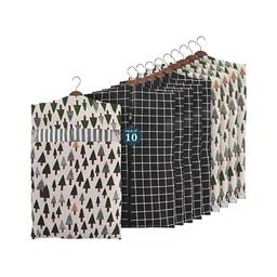 Aura Black Set of 6 Regular Multi-Utility Organisers-2