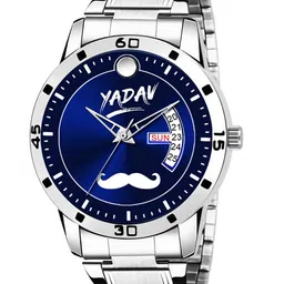 TARIDO Men Printed Dial & Bracelet Style Straps Analogue Watch 1899-14