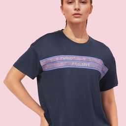 Enamor Women Printed Extended Sleeves Antimicrobial Pockets T-shirt-image-71