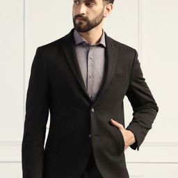 Blackberrys Textured Slim-Fit Single-Breasted Formal Blazer-picture-44