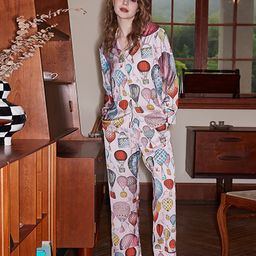 JC Collection Women Conversational Printed Night suit-image-86