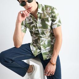 all yours Men Classic Opaque Printed Casual Shirt-image-53