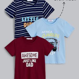 Hopscotch Kid Pack Of 3 Casual T-shirts-picture-22