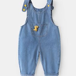 LULU & SKY Unisex Kids Denim Applique Dungarees-29