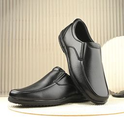 Provogue Men Round-Toe Formal Slip-Ons-image-5