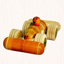 LITTLE GINNIE Kids Wooden Toy Racing Car-32